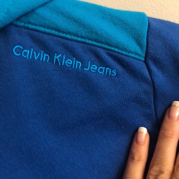 Calvin Klein Jeans Zip up sweatshirt - Picture 2 of 6
